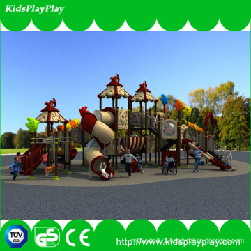 Kidsplayplay New Design Outdoor Playground Equipment with Plastic Slide (KP13-54)